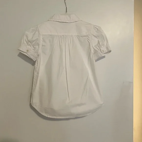 Polo by Ralph Lauren White Short Sleeve Shirt - Picture 4 of 5